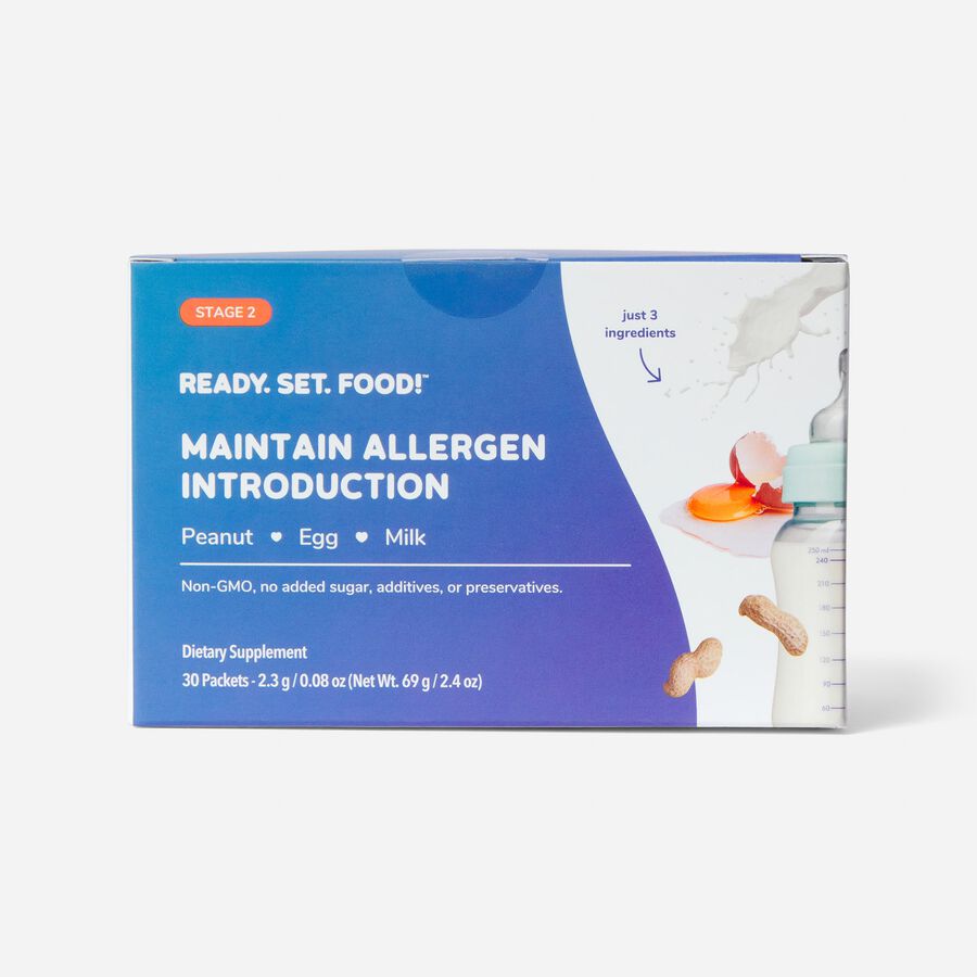 Ready, Set, Food! Early Allergen Introduction System for Babies 4+ Months, Stage 1 and 2, , large image number 1