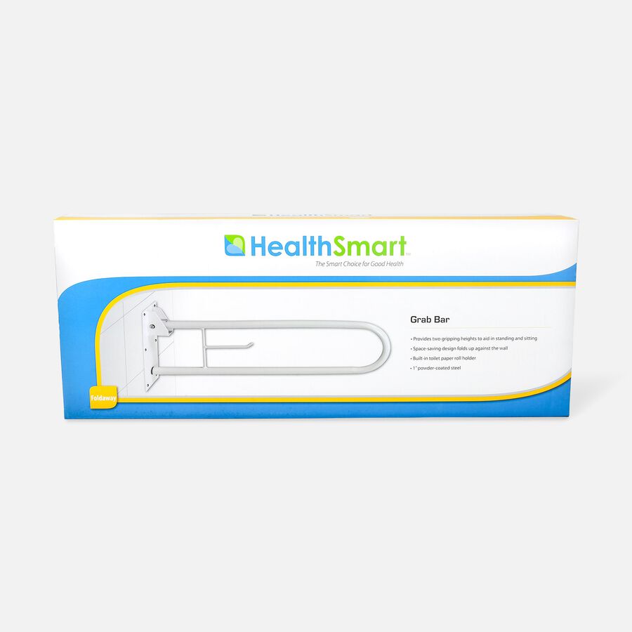 Healthsmart® Fold Away Grab Bar Shower Safety Handrail, , large image number 1