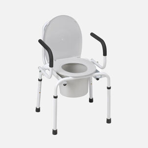 DMI® Steel Drop-Arm Bedside Commode