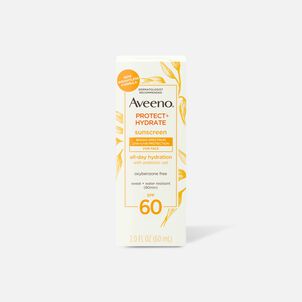 Aveeno Protect + Hydrate Face Lotion, SPF 60, 2 oz.