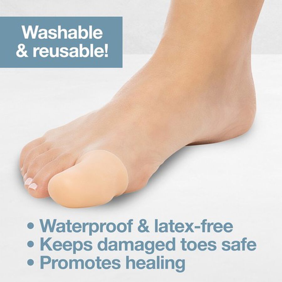 ZenToes Large Gel Toe Cap and Protector - 6-Pack, , large image number 4