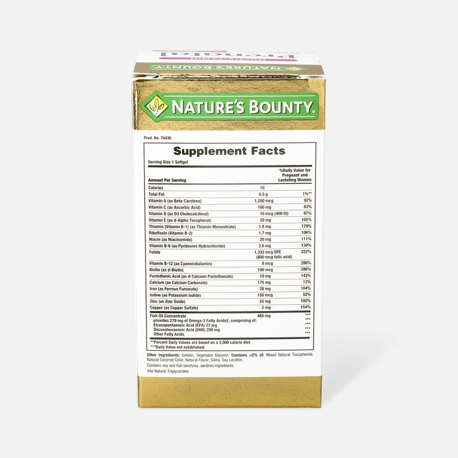 Nature's Bounty Prenatal Multivitamin Softgels, 60 ct., , large image number 2