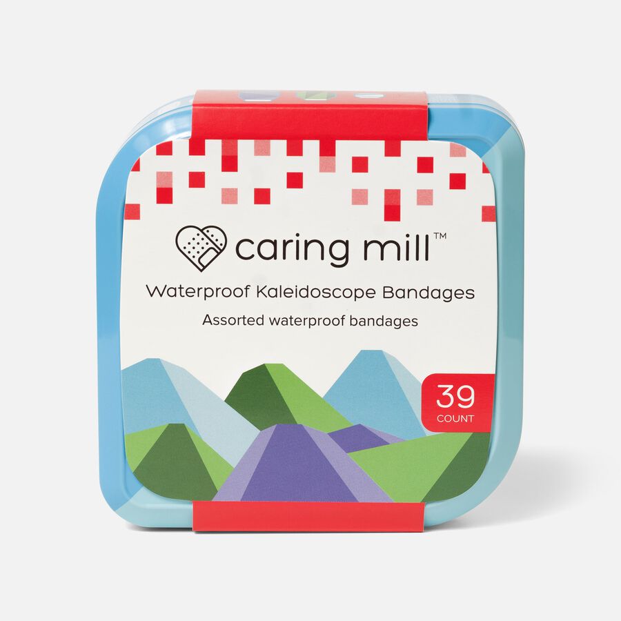 Caring Mill™ Waterproof Kaleidoscope Bandages, 39 ct., , large image number 0