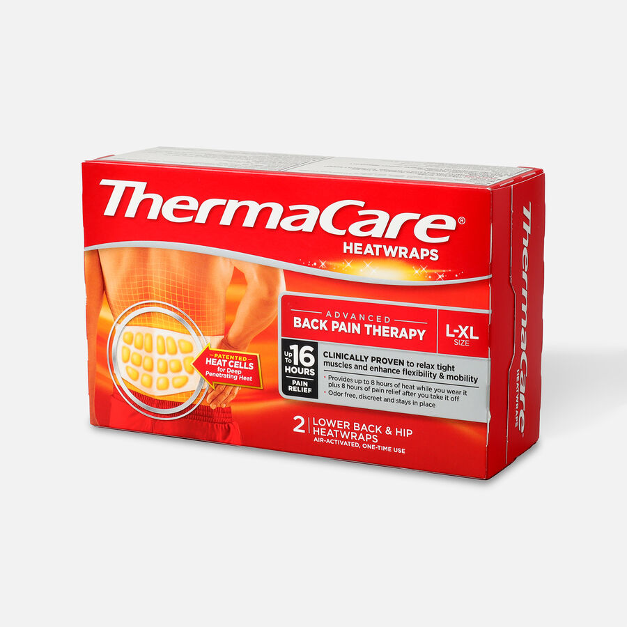 Thermacare Heat Wrap 8HR, Large/X-Large, 2 ct., , large image number 1