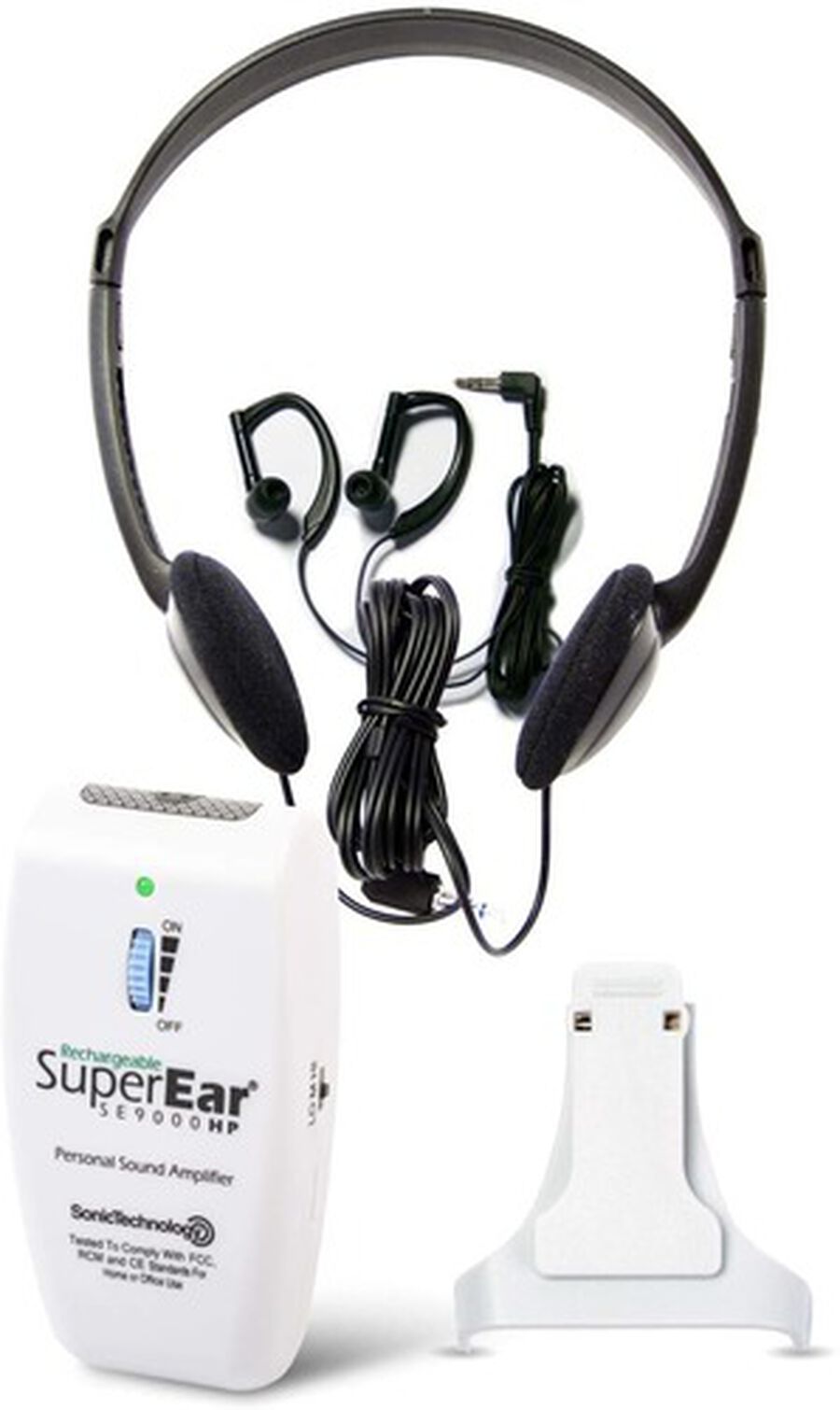 SuperEar SE9000HP Deluxe Rechargeable Personal Sound Amplifier, , large image number 0