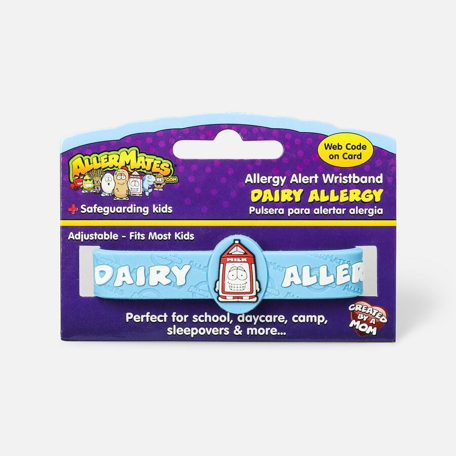 AllerMates Children's Allergy Alert Bracelet - Dairy, , large image number 0