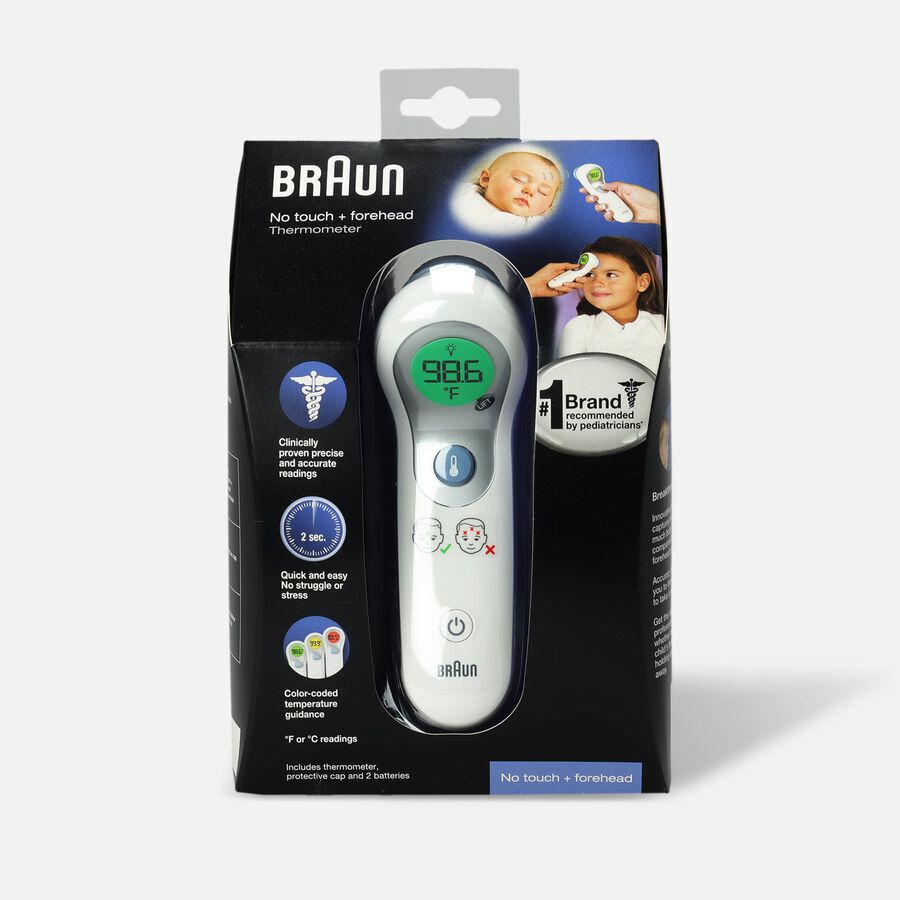 Braun No Touch + Forehead Thermometer, , large image number 0