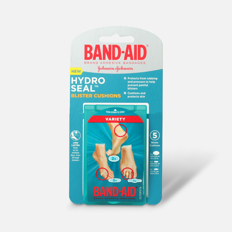 Band-Aid Hydro Seal Bandages Blister Cushion, Variety Pack - 5 ct., , large image number 0