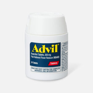 Advil Pain Reliever and Fever Reducer Coated Tablets, 200mg