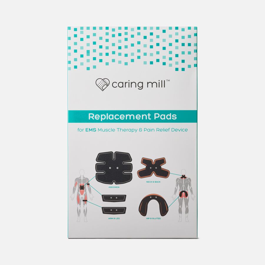 Caring Mill&trade; Replacement Pads for Muscle & Body Pain Relief EMS/Tens Unit Kit, , large image number 0