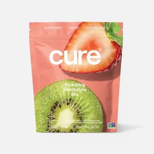 Cure Hydrating Electrolyte Drink Mix Pouches, Strawberry Kiwi, 14 ct.