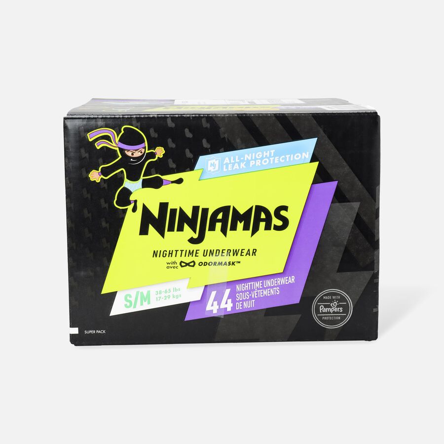 Ninjamas Nighttime Bedwetting Underwear for Boys, , large image number 0