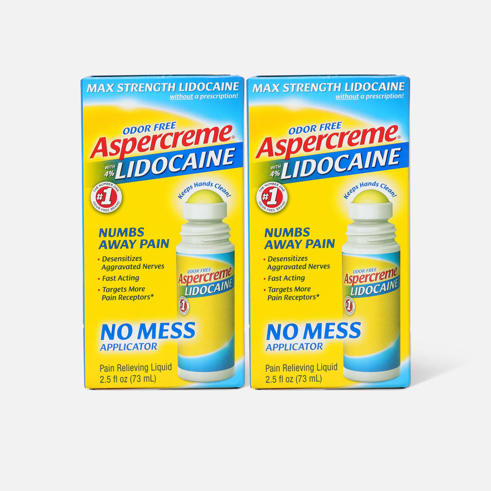 Aspercreme 4 Lidocaine Pain Relieving Cream MAXIMUM Strength for sale  online  eBay