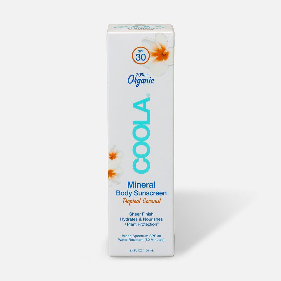 Coola Mineral Body Organic Sunscreen Lotion SPF 50, Fragrance Free - Travel Size, , large image number 1