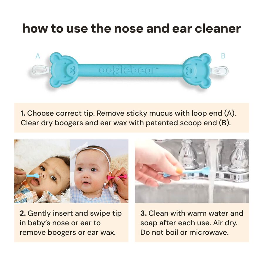 Oogiebear Infant Nose and Ear Cleaner, , large image number 2