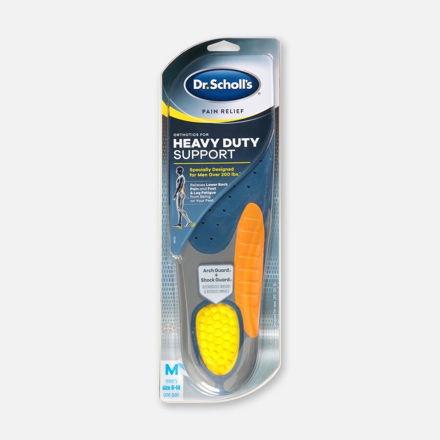 Dr. Scholl's Pain Relief Orthotics for Heavy Duty Support, One Pair, , large image number 1