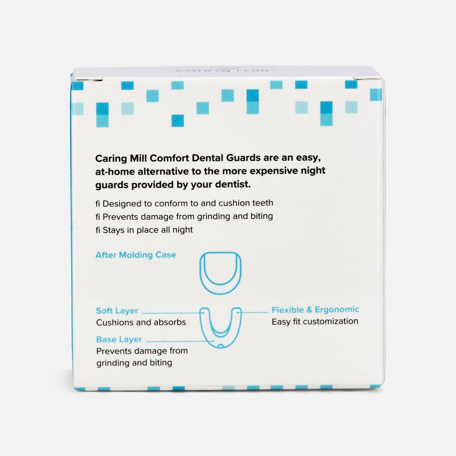 Caring Mill™ Comfort Nighttime Dental Guards – 2 Guards 1 Case, , large image number 1