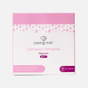 Caring Mill™ Compact Tampons, 32 ct.