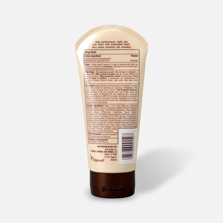 Hawaiian Tropic Antioxidant+ Sunscreen Lotion, 6 oz., , large image number 1