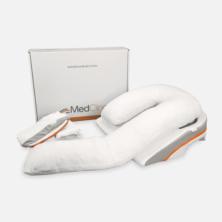 MedCline Acid Reflux Relief Pillow System + Extra Cases, , large image number 0