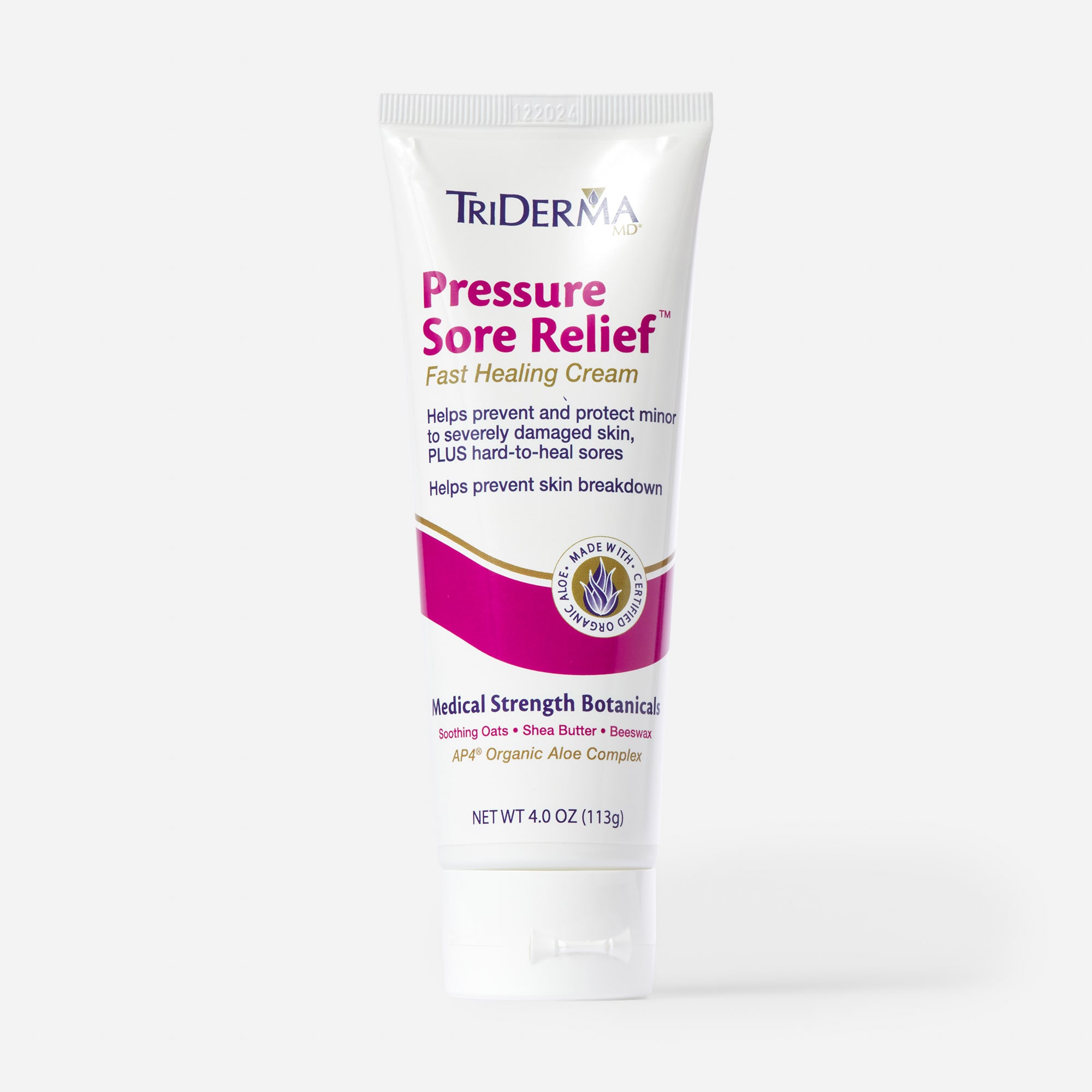 TriDerma Pressure Sore Relief Healing Cream, 4 oz. Tube