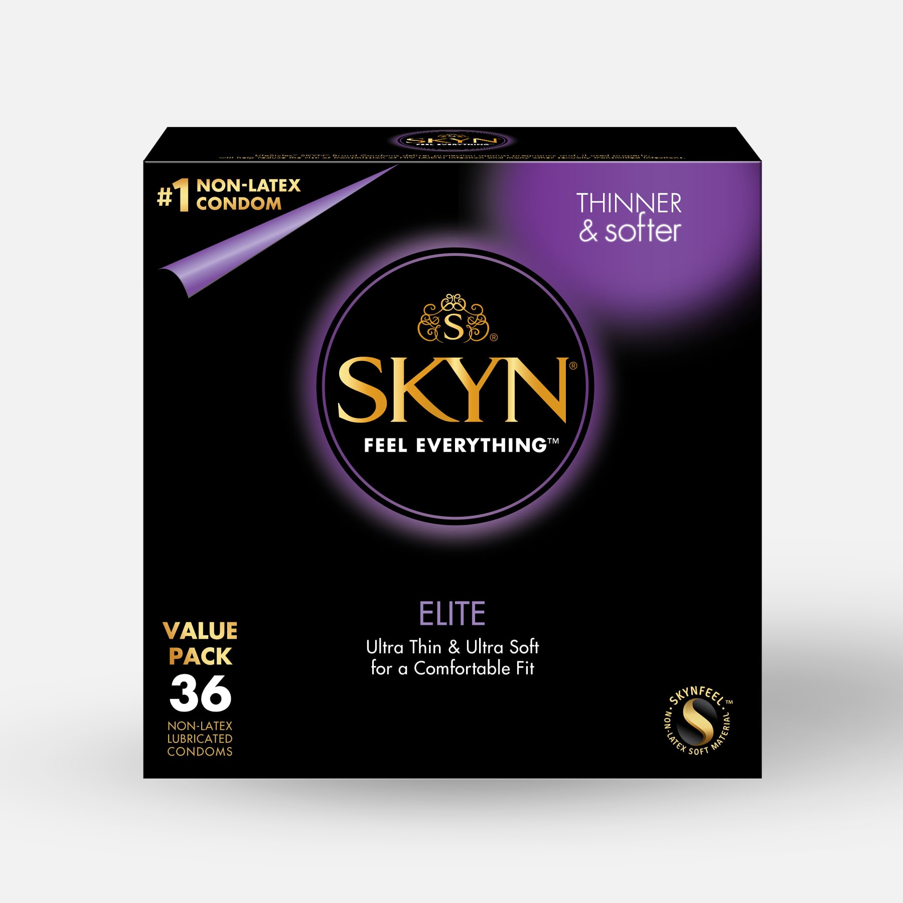 SKYN Elite Non-Latex Condom, 36 ct